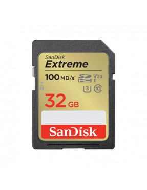 SanDisk Extreme 32 GB SDHC Speicherkarte (2022) bis 100MB/s,