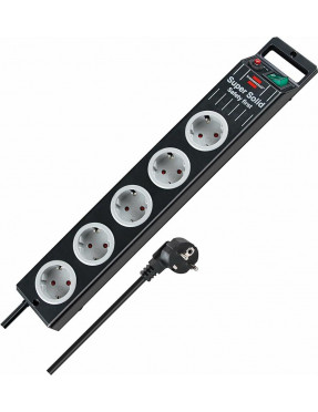 Brennenstuhl Super-Solid Steckdosenleiste 5-fach 2,5m schwar