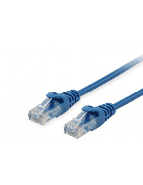 Equip EQUIP 625433 Cat.6 U/UTP Patchkabel, 0.25m , Blau