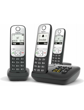 Gigaset A690A Trio - Schnurlostelefon - Rufnummernanzeige, A