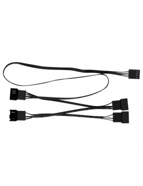 ARCTIC Arctic PST Cable Rev.2, 4-Pin PWM (Stecker) auf 4x 4-