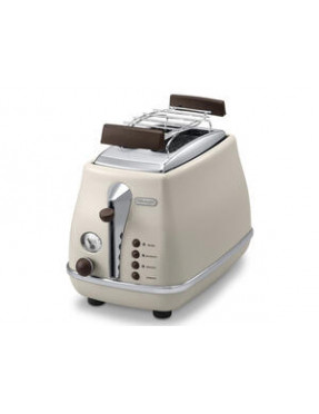 Delonghi DeLonghi CTOV 2103.BG Icona Vintage Toaster creme