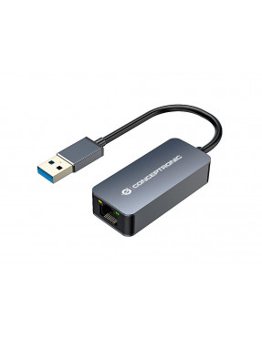 Conceptronic ABBY12G Gigabit Ethernet USB 3.0 Adapter mit US