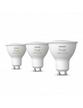 Philips Hue White & Color Ambiance GU10 350lm, 3er Pack