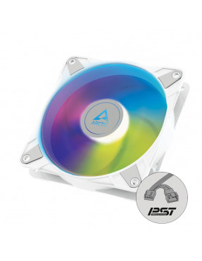 ARCTIC Gehäuselüfter P14 PWM PST A-RGB 0dB weiß, 140 mm, 4-p