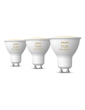 Philips Hue White Ambiance GU10 Dreierpack 3x350lm