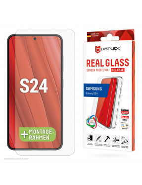 Displex DISPLEX Real Glass + Case Samsung Galaxy S24