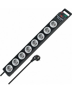 Brennenstuhl Super-Solid Steckdosenleiste 8-fach 2,5m schwar