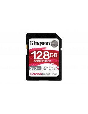 Kingston Canvas React Plus V60 128GB SDXC Speicherkarte 4K-U