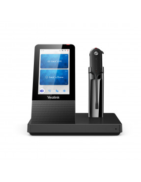 Yealink WH67 Convertible DECT Wireless Headset UC schwarz