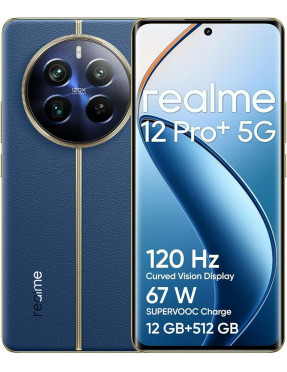 Realme 12 Pro+ 5G Submarine Blue Android Smartphone (12GB RA