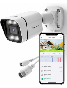 Foscam V8EP 4K 8 MP Outdoor Überwachungskamera weiß
