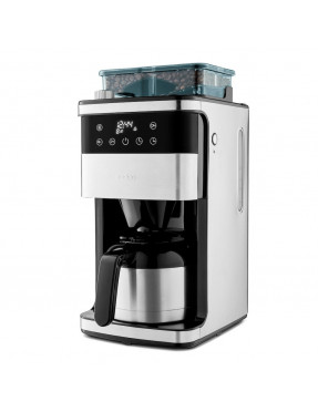 Medion MD 19911 Kaffeemaschine mit Mahlwerk edelstahl