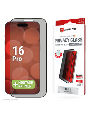 Displex DISPLEX Privacy Glass FC iPhone 16 Pro