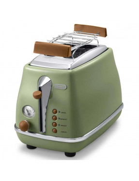 Delonghi DeLonghi CTOV 2103.GR Icona Vintage Toaster grün