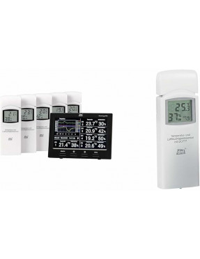 dnt Funk-Raumklimastation RoomLogg PRO mit Zusatzsensor