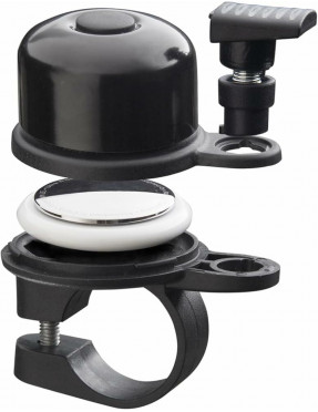 TeamNobile AirBell Fahrradklingel, 31,8 mm + Apple AirTag 4e