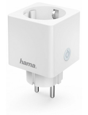 Hama 00176571 WiFi-Steckdose, klein, quadratisch, 3680 W, 16