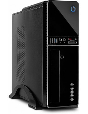 Inter-Tech IT-607 mini-ITX/?ATX Gehäuse - Schwarz (ohne Netz