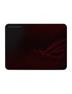 ASUS ROG Scabbard II Medium Gaming Mousepad schwarz/rot