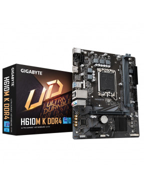 GIGABYTE H610M K DDR4 mATX Mainboard Sockel 1700 HDMI