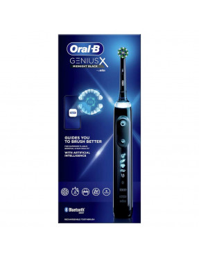 Oral-B Genius X - Zahnbürste - Mitternachtschwarz