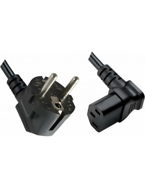 Good Connections Kaltgerätekabel 1,5m 3pol. gewinkelt auf Ka