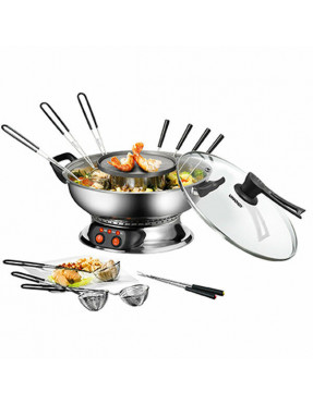 Unold AG Unold 48746 Asia-Fondue Hot Pot Edelstahl
