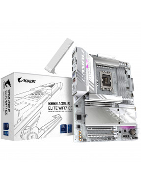 GIGABYTE B860 AORUS ELITE WIFI7 ICE ATX Mainboard Sockel 185