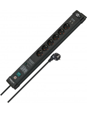 Brennenstuhl Premium-Line Steckdosenleiste 6-fach 3m mit 2 m