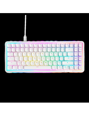 NZXT Function Elite MiniTKL Gaming Tastatur White ARGB