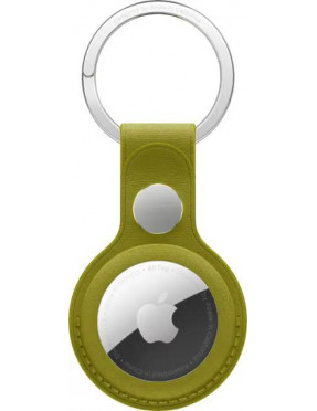 Apple Computer AirTag FineWoven Key Ring Chartreuse