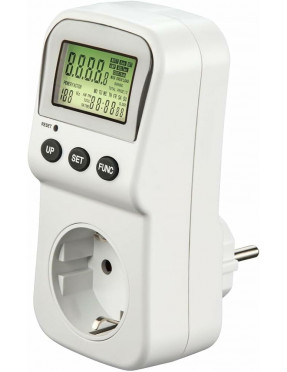 Hama 00223561 Energiekostenmessgerät mit LCD-Anzeige, digita