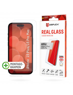 Displex DISPLEX Real Glass iPhone 15 Plus/15 Pro Max
