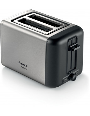 Bosch TAT3P420DE Toaster Kompakt DesignLine Edelstahl / schw