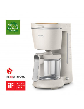 Philips HD5120/00 Filterkaffeemaschine 1,2l silk weiß 10 Tas
