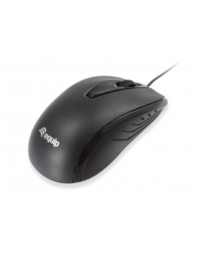 Equip EQUIP 245107 Optische Kompaktmaus Schwarz
