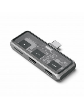 Satechi Mobile XR Hub 2-Port USB-C (1x 100W PD) mit microSD 