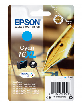 Epson Tinte cyan 16XL (C13T16324012) (DURABrite)