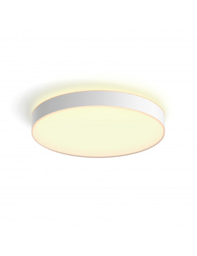 Philips Hue White Ambiance Enrave Deckenleuchte rund weiß + 