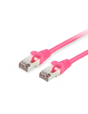 Equip EQUIP 605587 Cat.6 S/FTP Patchkabel, 0.5m , Pink