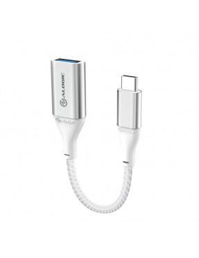 ALOGIC Super Ultra USB 3.1 USB-C auf USB-A Adapter 15cm silb