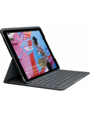 LOGITECH Logitech Slim Folio Hülle und Tastatur für Apple iP