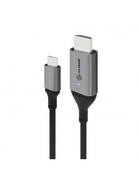 ALOGIC USB-C-Kabel (männlich) auf HDMI (männlich) 2m grau