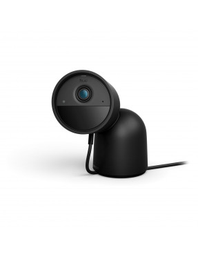 Philips Hue Secure kabelgebundene Kamera mit Standfuß schwar