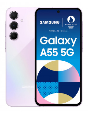 SAMSUNG Samsung GALAXY A55 5G A556B Dual-SIM 128GB Lilac And
