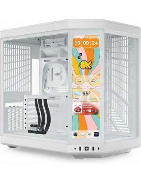 Hyte HYTE Y70 Touch Infinite Snow White ATX Midi Tower Gamin