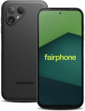 Fairphone 5 Dual-SIM 6GB/128GB matt black Android 14 Smartph