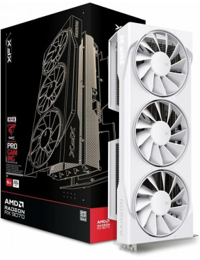 XFX Swift Radeon RX 9070 OC White Triple Fan Gaming Edition 