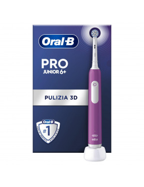 Oral-B Pro Junior Elektrische Zahnbürste Base Purple